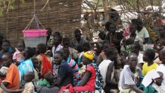 Campo de refugiados en Sudán del Sur
