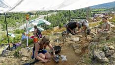 Hallados en Arén vestigios de ocupación humana de hace más de 50.000 años