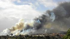 Prealerta por riesgo muy alto de incendios en Aragón