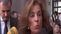 Ana Botella niega que Aznar  hiciera un "discurso paralelo" al de Rajoy en la Convención del PP