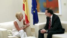 Rosa Díez traslada a Rajoy que no está solo al defender la unidad de España