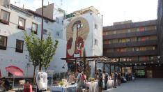 El mercadillo de Las Armas, en Zaragoza