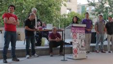 Los candidatos a ser portavoces en Zaragoza de Podemos