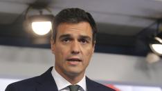 Pedro Sánchez habla de Cataluña.