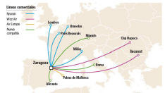 Una aerolínea aragonesa ofertará vuelos a Roma, Múnich y Alicante desde Semana Santa