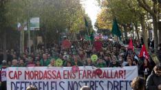 Manifestación contra la 'Ley Mordaza' en Barcelona