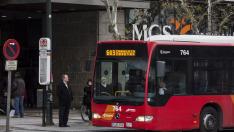 Los viajeros del bus urbano bajan en enero en Aragón