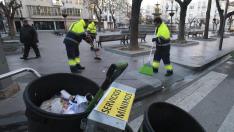 PP y PAR instan al Ayuntamiento de Huesca a apoyar a los trabajadores de la limpieza