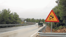 Un tramo de carretera entre Fuentespalda y Valderrobres acumula 11 accidentes en un año