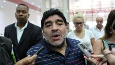 Maradona dice que está &quot;contentísimo&quot; de saber que Fidel Castro se encuentra bien