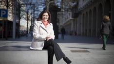 Susana Gaspar posa en una entrevista para Heraldo.es