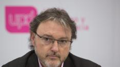 El candidato de UPyD a la Presidencia del Gobierno de Aragón, José Luis Lajara