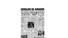 Portada de HERALDO el día 28 de mayo de 1965