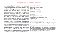 Una imagen de la carta publicada por los neurólogos aragoneses en la revista 'New England Journal of Medicine'.