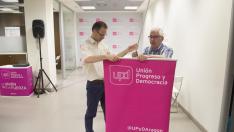 Imagen de archivo de la sede de UPyD en Zaragoza