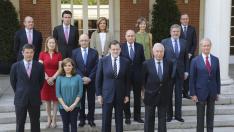 ?Rajoy, Méndez de Vigo y el resto de ministros posan en la foto del último Gobierno de la legislatura