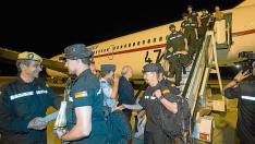 Miembros de la UME y la Guardia Civil volvieron de Nepal el 12 de mayo pasado.