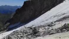 Rescate de un montañero fallecido en el Pico Mir de Benasque.