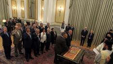 Juramento del nuevo gabinete de Gobierno en Grecia