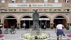 El Hospital San Juan de Dios de Zaragoza.