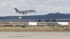 El aeropuerto de Zaragoza rozó los 50.000 pasajeros en agosto