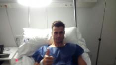 Jaime Romero, operado con éxito de su lesión en la rodilla