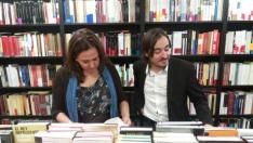 Mayte Pérez y Nacho Escuín, han participado en la V Edición del Día de las Librerías.