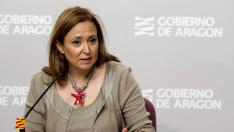 La consejera de Educación de Aragón, Mayte Pérez