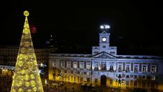 La Puerta del Sol se convierte en el epicentro de la Nochevieja.