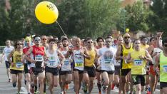 Una imagen de la última edición de la Media Maratón de Zaragoza
