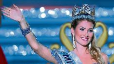 Mireia Lalaguna ganó el título de Miss Mundo en China en diciembre. Es la primera española que obtiene este título en las 65 ediciones que se han celebrado.