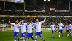 Empate entre el Osasuna y el Real Zaragoza en Pamplona