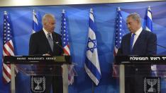 Netanyahu y Biden en Jerusalén