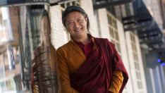 El maestro budista Jigme Rinpoche, durante su visita a Zaragoza.