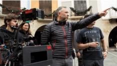 Imagen de Nacho García Velilla durante un rodaje.