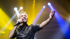 Sergio Dalma en un concierto en el Barclaycard Center de Madrid, dentro de su gira 'Dalma Tour'.