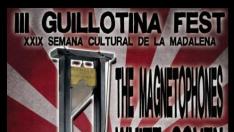 El cartel del III Guillotina Fest.