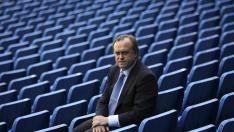 Miguel Pardeza, durante su etapa como director deportivo del Real Madrid
