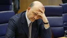 El comisario de Asuntos económicos y financieros, Pierre Moscovici, en junio en Luxemburgo.