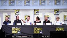 Productores y actores de las series  'Prison Break' y  '24: Legacy' en la Comic-Con de San Diego.