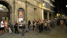 En la iglesia del Carmen de Jaca se han celebrado la mayoría de los conciertos, con una gran afluencia de público.