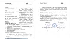 Acta de la Mesa de Contratación relativa a la gestión del reformatorio de Juslibol