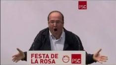 Iceta pide a Sánchez que siga firme