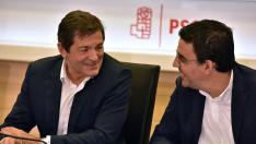El presidente de la gestora del PSOE, Javier Fernández
