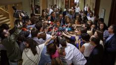 Javier Fernández: "Peor que un gobierno en minoría de Rajoy es un gobierno en mayoría"