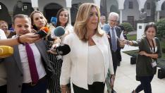 La presidenta de la Junta de Andalucía, Susana Díaz