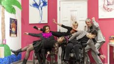 Escena de los 'laboratorios' de danza inclusiva que se vuelven a poner en marcha.