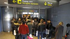 Tres familias de refugiados sirios y palestinos llegan a Huesca desde los campos de Grecia