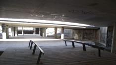 El paso subterráneo de la avenida Majas de Goya no es un espacio seguro