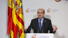 El presidente de Aragón, Javier Lambán.